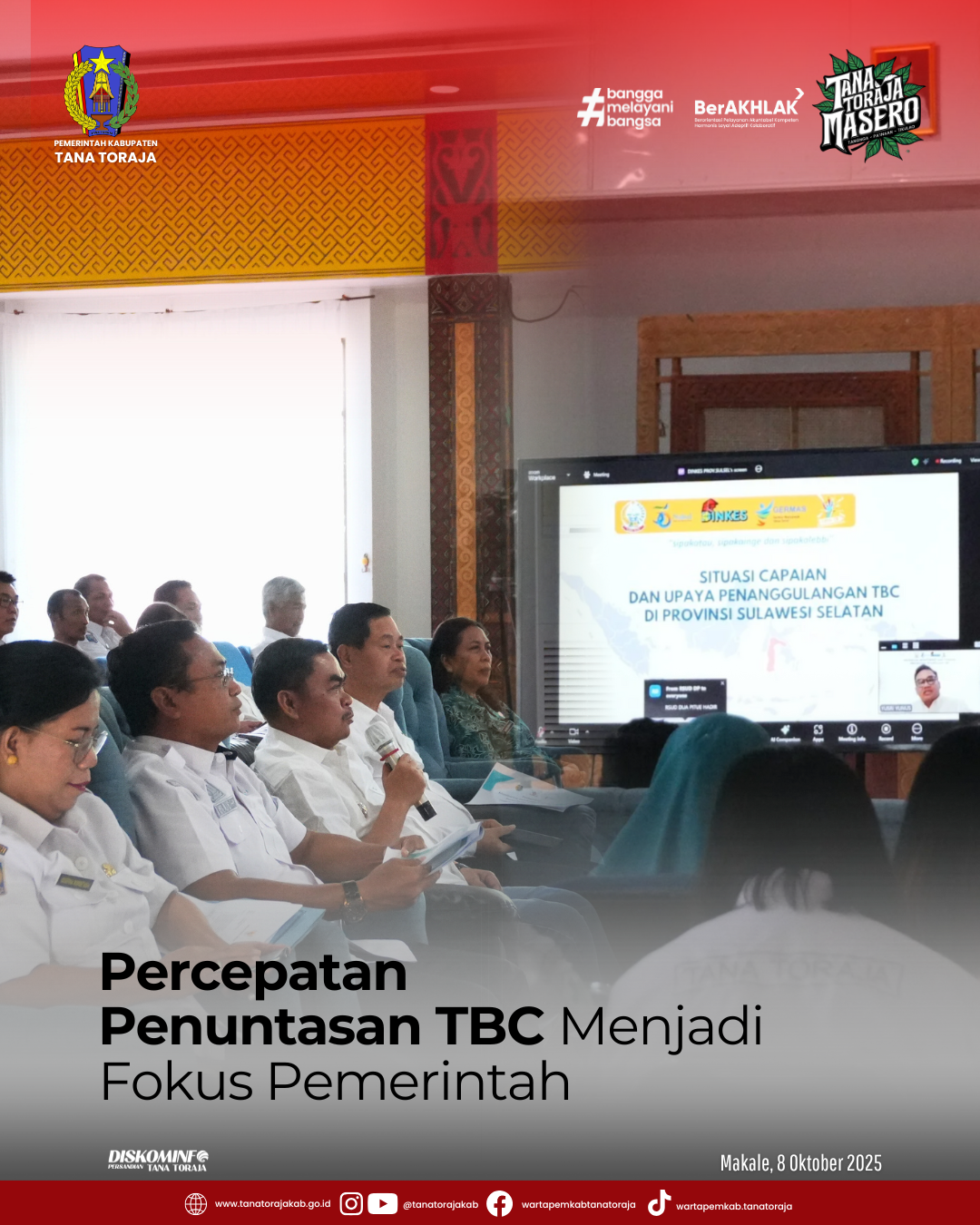 Percepatan Penuntasan TBC Menjadi Fokus Pemerintah