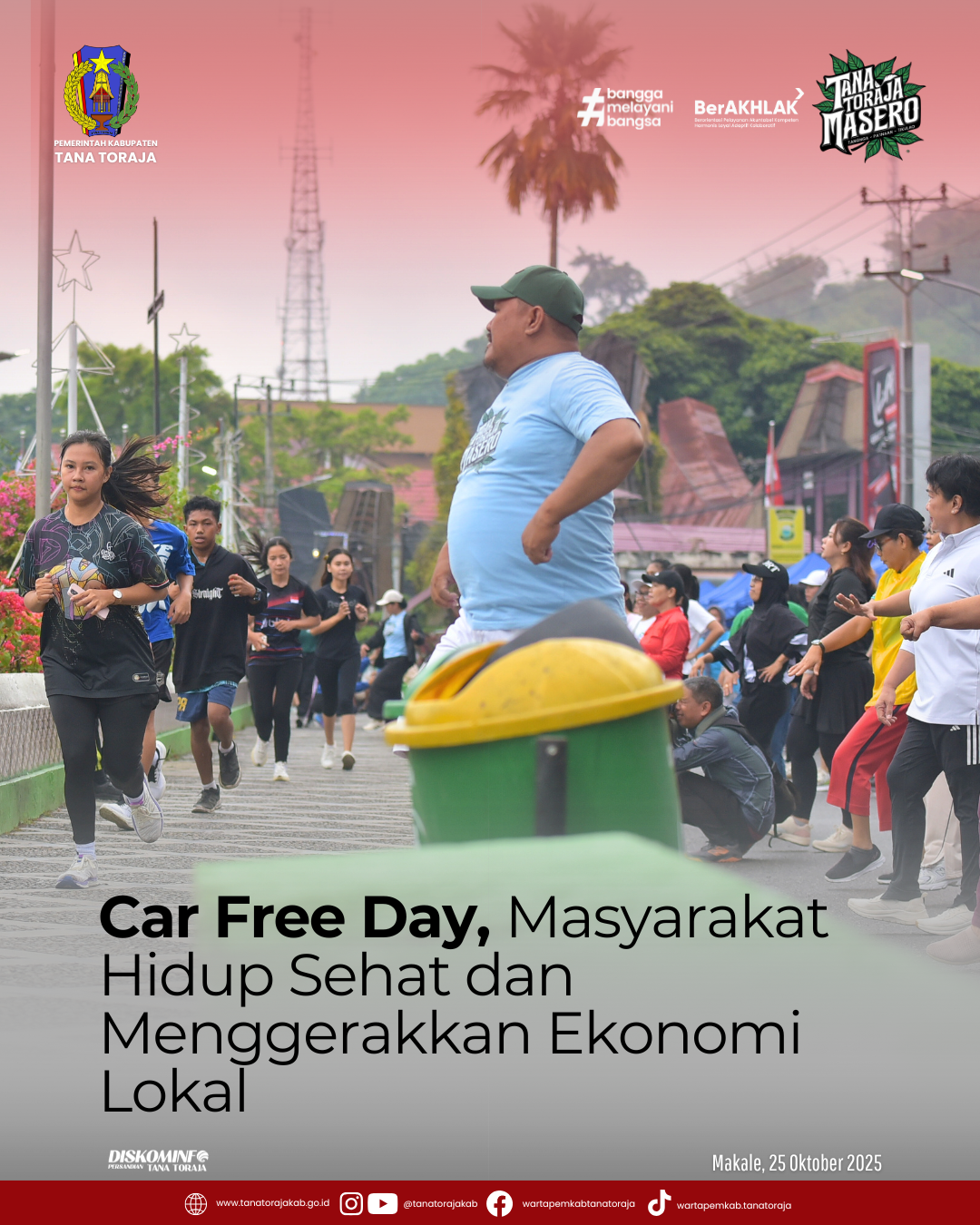 Car Free Day, Masyarakat Hidup Sehat dan Menggerakkan Ekonomi Lokal
