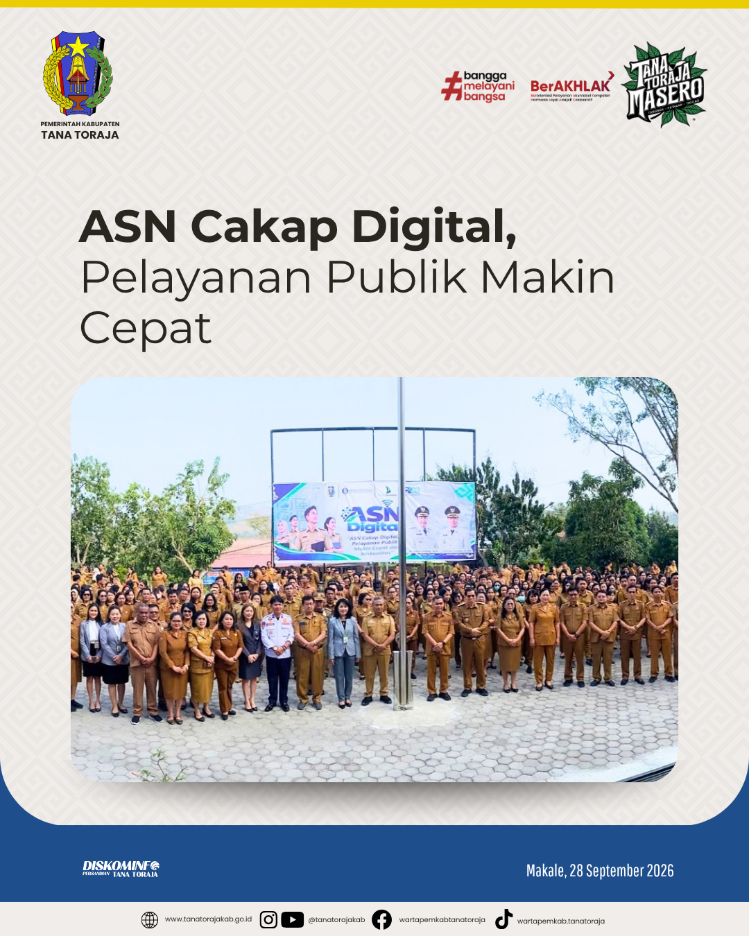 ASN Cakap Digital, Pelayanan Publik Makin Cepat